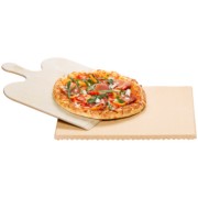 Pizza/Brotbackstein Set aus Schamotte PS 16 
