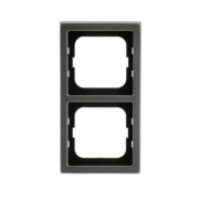 Rahmen 2-fach pur edelstahl 1722-866K 