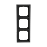 Rahmen 3-fach schwarz matt, f.lin. 1723-885K 