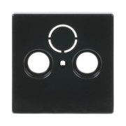 Zentralscheibe anth f.Antennendose 2Loch 1743-81 