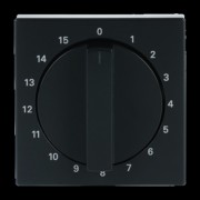 Zentralscheibe anthrazit Bedienelement 1770-81-103 