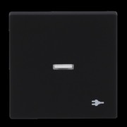 Wippe mit Aufdruck schwarz matt 1789 ST-885 