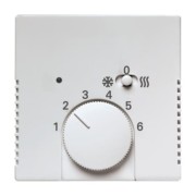 Temperaturreglerabdeckung alusilber 1795 HKEA-83 