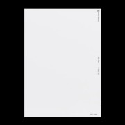 Beschriftungsbogen transparent 1799/03 