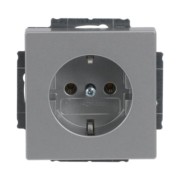 Steckdosen-Einsatz alusi Schuko 2P+E 16A 250V 20 EUC-83 