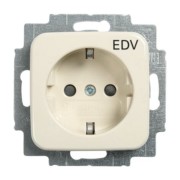 Steckdosen-Einsatz EDV erh.berühr.Schutz,ws 20 EUC/DVKS-212 