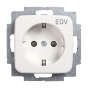 Steckdosen-Einsatz EDV erh.berühr.Schutz,ws 20 EUC/DVKS-214 