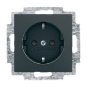 SCHUKO Steckdosen-Einsatz schwarz 20 EUCB-15-914 