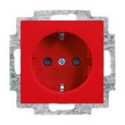SCHUKO Steckdosen-Einsatz rot 20 EUCB-917 
