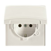Schuko-Steckdoseneinsatz IP44 weiß 20 EUGK-32-101 
