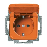 Steckdosen-Einsatz Kd,m.erh.Berühr. or 20 EUKB-14-212 