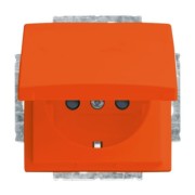 SCHUKO Steckdosen-Einsatz orange 20 EUKB-14-914 