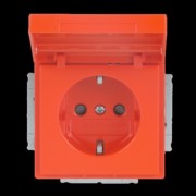 SCHUKO Steckdosen-Einsatz orange RAL2004 20 EUKNB-14-82 