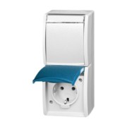 Schuko-Steckdose 2f. senkrecht 20-02 EWN-53 