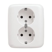 SCHUKO-Doppelsteckdose 202 EUJ-214 