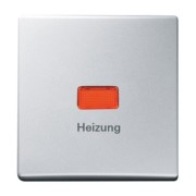 Wippe alu Heizung-Notschalter 2102 H-33 