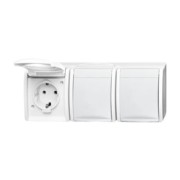 SCHUKO-Dreifachsteckdose 2300/3 EW-54 