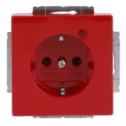 SCHUKO Steckdosen-Einsatz rot RAL 3020 2310 EUGL/VA-1282101 