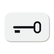 Tastersymbol aws Schlüssel 2525 TR-214 