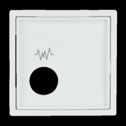 Zentralscheibe studioweiß Rufsysteme 2548-020 F-84 