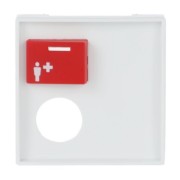 Zentralscheibe studioweiß Rufsysteme 2548-071 E-84 