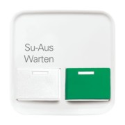 Zentralscheibe alpinweiß Licht-Ton-Rufsysteme 2548-642 BD-214-101 
