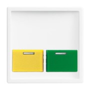 Zentralscheibe studioweiß Rufsysteme 2548-642 E-84 