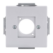 XLR-Zentralscheibe alusilber 2553-83 