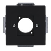 XLR-Zentralscheibe schwarz matt 2553-885 