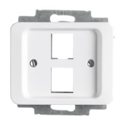 Zentralscheibe stws gl für 2 Modular Jack 2561-02-24G 