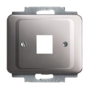 Zentralscheibe pla für 1 Modular Jack 2561-20 
