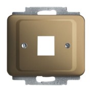 Zentralscheibe brz für 1 Modular Jack 2561-21 