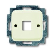 Zentralscheibe ws für 1 Modular Jack 2561-212 