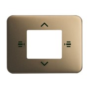 Zentralscheibe bronze 7-fach KNX 6108/61-21 