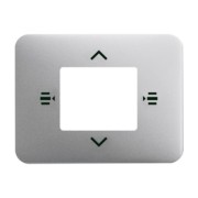 Zentralscheibe titan 7-fach KNX 6108/61-266 