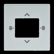 Zentralscheibe alu/si 7-fach KNX 6108/61-83 