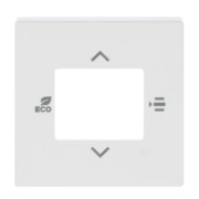 Zentralscheibe stud/ws KNX Tasterankopplung 6109/03-84 