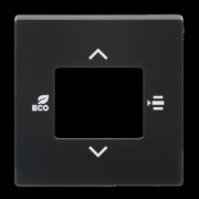 Zentralscheibe sw/mt KNX Tasterankopplung 6109/03-885 