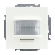 Bewegungsmelder/Schaltakt. 1-fach studioweiß/mt 6215/1.1-884-WL 