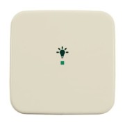 Wippe 1-fach, Symbol Licht weiß 6231-10-212 