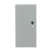 Wippe 2-f li, Symbol Licht alusilber 6231-21-83 