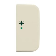 Wippe 1-fach, Symbol Licht weiß 6231-22-212 
