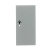 Wippe 2-f re, Symbol Licht alusilber 6231-22-83 