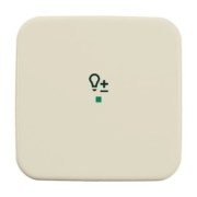 Wippe 1-fach, Symbol Licht weiß 6234-10-212 