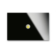 Bedienelement 1fach Glas schwarz 6340-825-101 