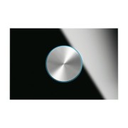 UP-Drehbedienelement 1fach Glas schwarz 6341-825-101 