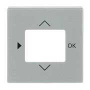 Zentralscheibe alu/sil f.Timer-Bedienelem. 6435-83 