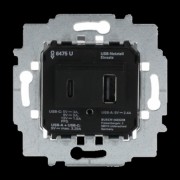 Netzteil-Einsatz USB A+C 6475 U 