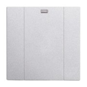 Bedienelement 1-fach alusilber 6731-83 