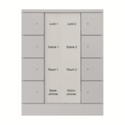 8f. Bedienelement alusilber SB/U8.0.11-83 